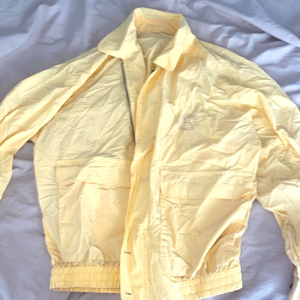 Burberry vintage bomber jacket
